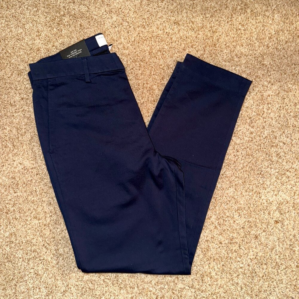 Banana Republic Slim Traveler Pant: Preppy Navy 34x32